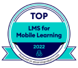 Top LMS for mobile learning Badge