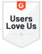 Users Love Us Trust Badge