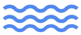 Blue Graphic Wave